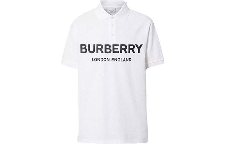 Burberry Polo Shirt Men's White