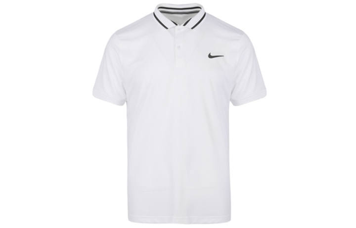 Nike Nike Court Dri FIT Polo Shirt Men's White