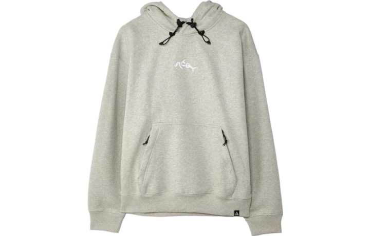 Nike Nike Sweatshirts Men's Gray Hooded Moderate Regular