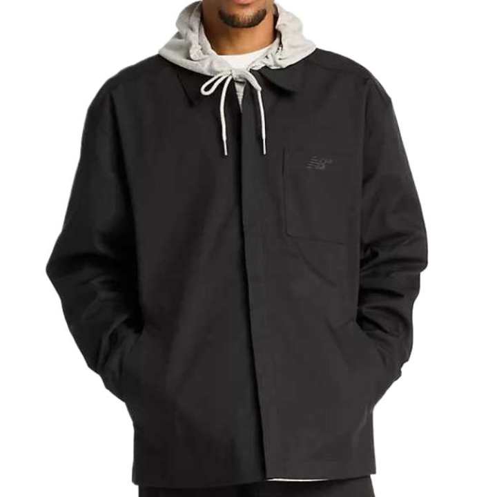 New Balance New Balance Coaches Numeric Twill Jackets & Coats Men's Black