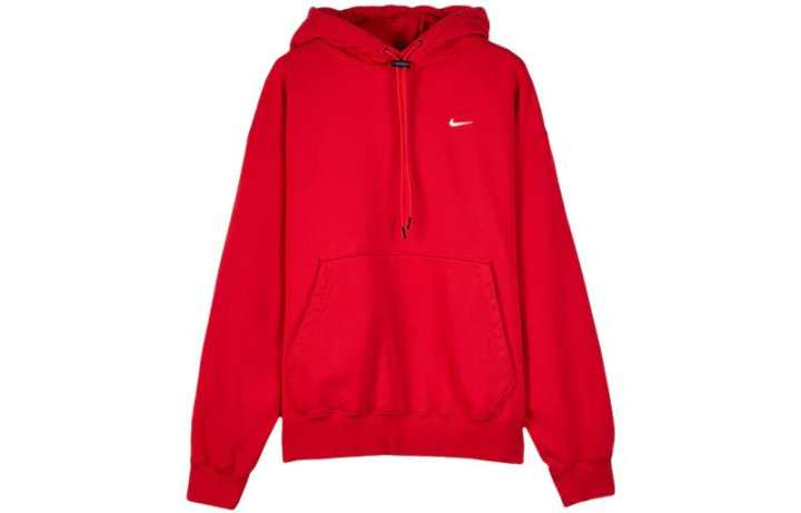 Nike Nike Sweatshirts Men's Red Hooded Moderate Regular