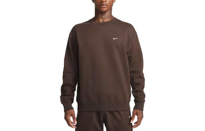 Nike Nike Solo Swoosh Fleece Crewneck Hoodie