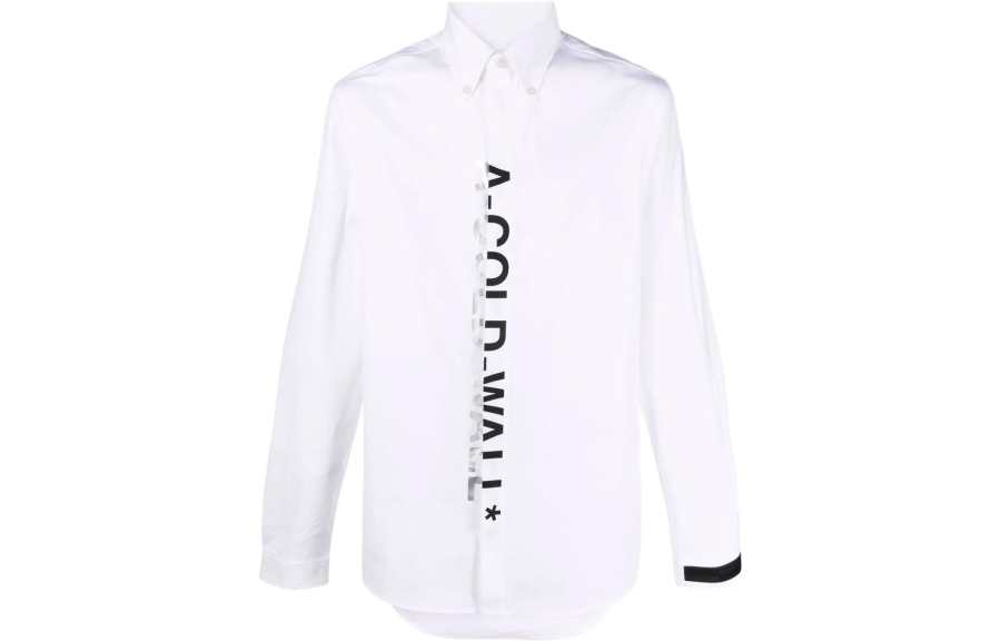 A-COLD-WALL* A COLD WALL* Shirts Men's White Lapel Moderate Other