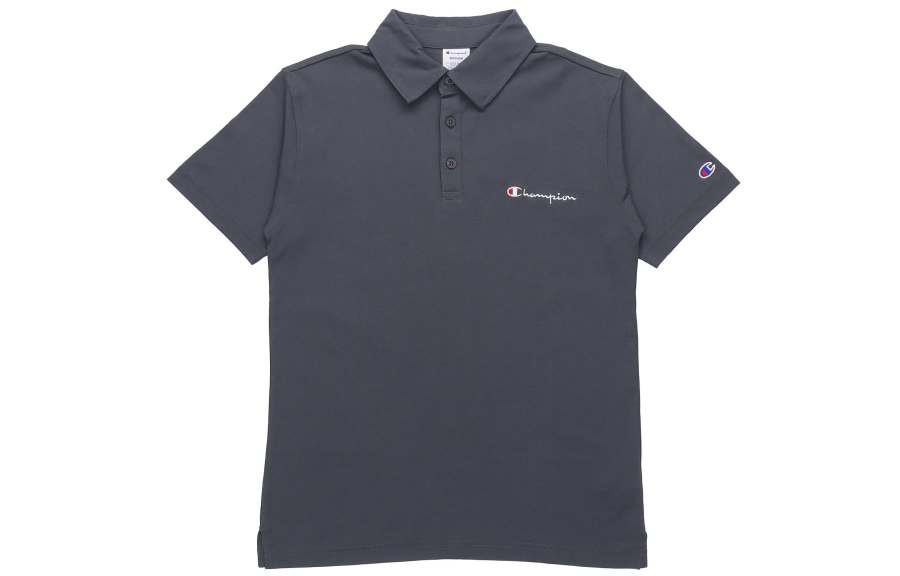 Champion Polo Shirt Japan Version Men's Gray
