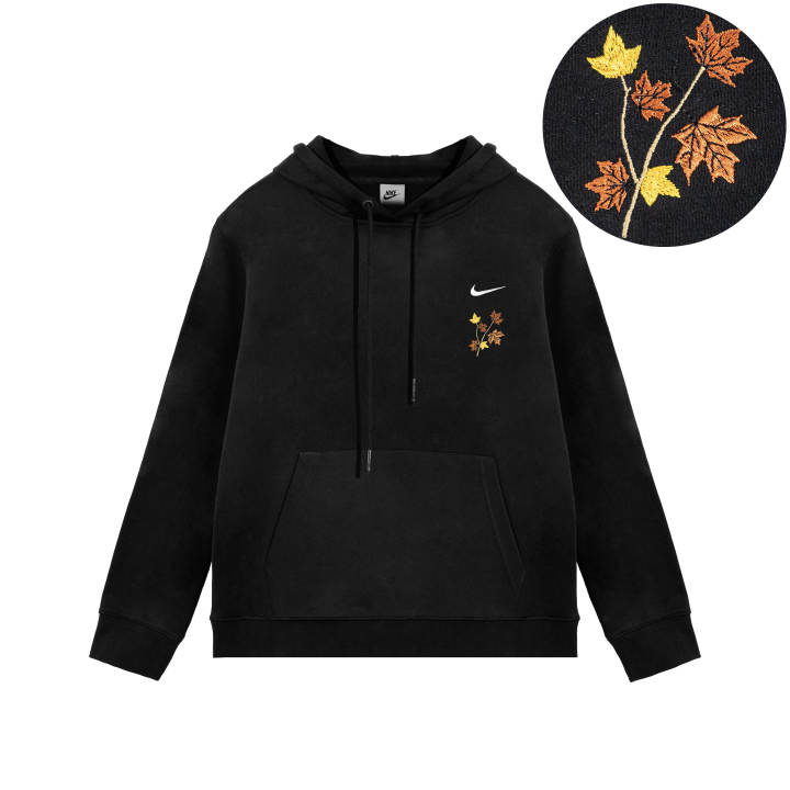 Nike Nike Sweatshirts Unisex Black Hooded Thickened