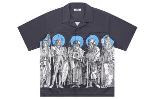 EMPTY REFERENCE Shirt Unisex Blue Black