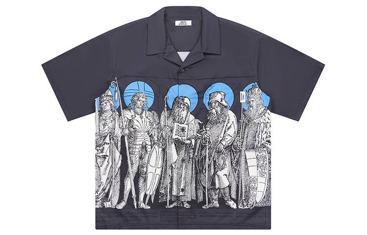 EMPTY REFERENCE EMPTY REFERENCE Shirt Unisex Blue Black