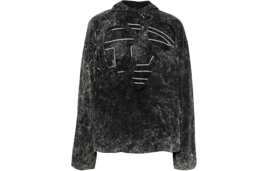 Diesel S-Mar-Peeloval cotton hoodie