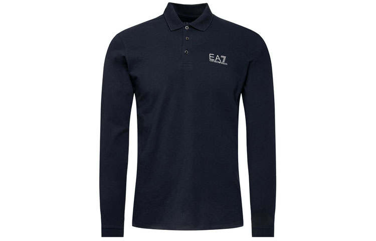EMPORIO ARMANI Polo Shirt Men's Navy Blue