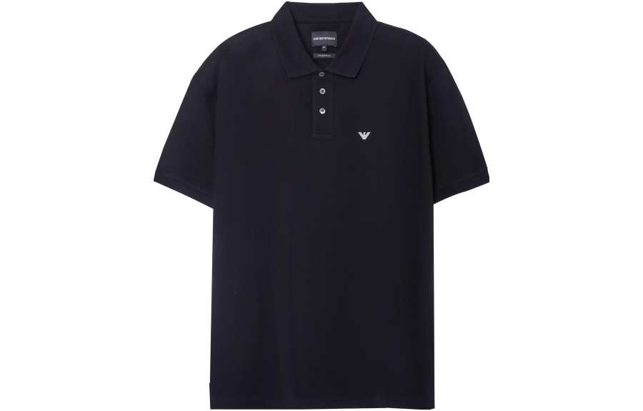 EMPORIO ARMANI FW21 Polo Shirt Men's Black