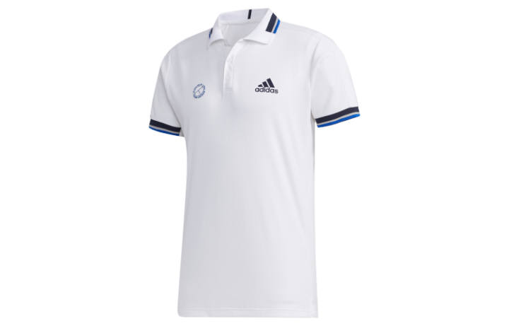Adidas Adidas HTRDY M PL1 SL Polo Shirt Men's White