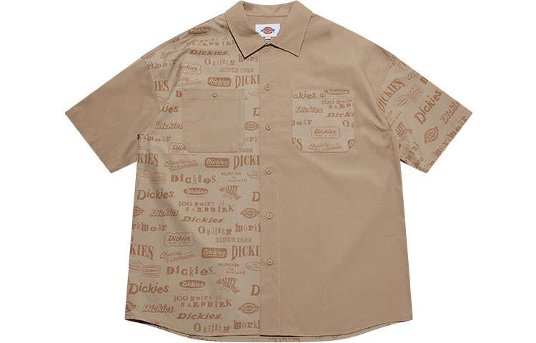 Dickies Dickies Shirts Unisex Sand Lapel Moderate Other