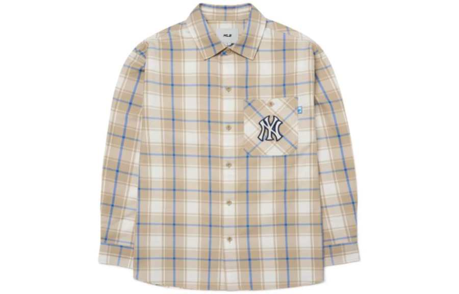 MLB MLB New York Yankees Shirt Unisex Khaki