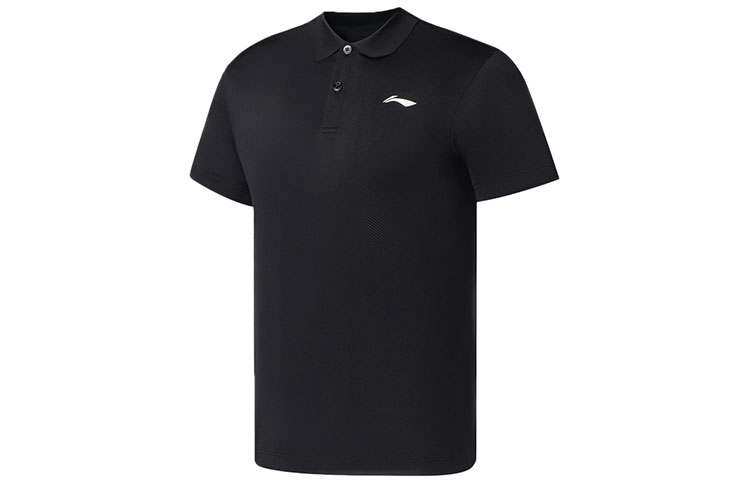 Li-Ning Li Ning Fitness Series Polo Shirt Men's Black