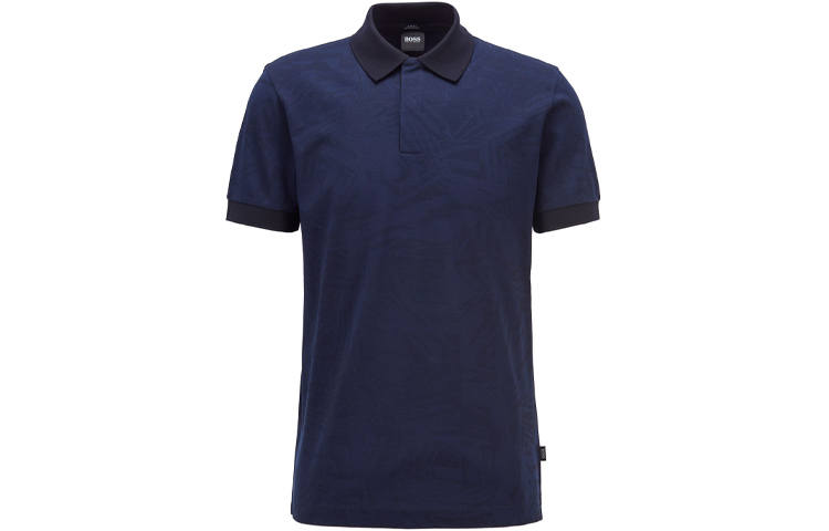 HUGO BOSS SS21 Polo Shirt Men's Dark Blue