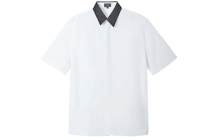 FENDI Shirts Men's White Moderate Other
