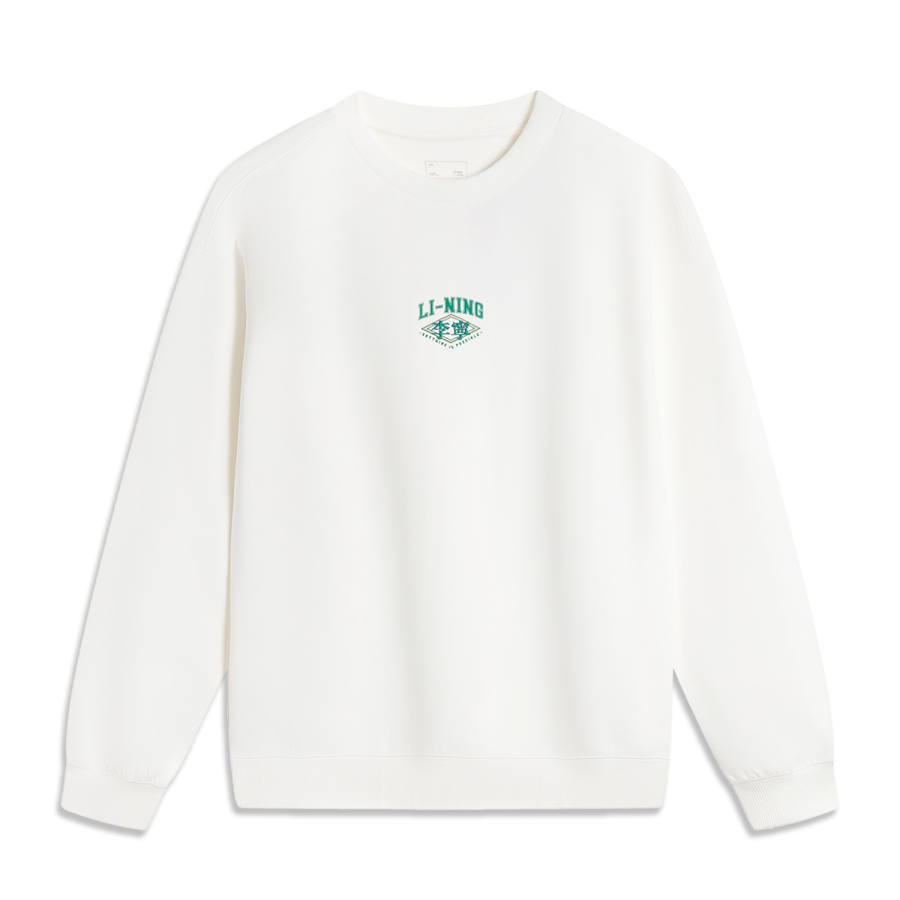 Li-Ning Li Ning Sports Life Collection Sweatshirt Men's Ivory