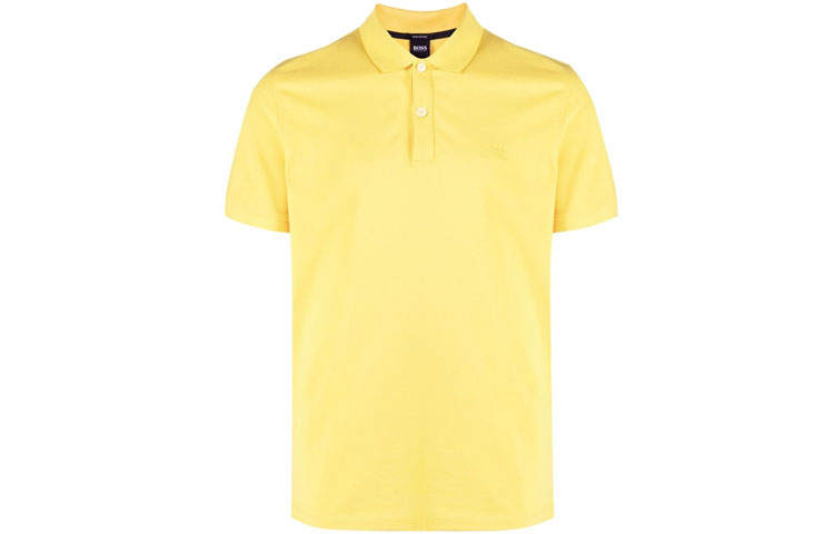 HUGO BOSS SS21 Polo Shirt Men's Yellow