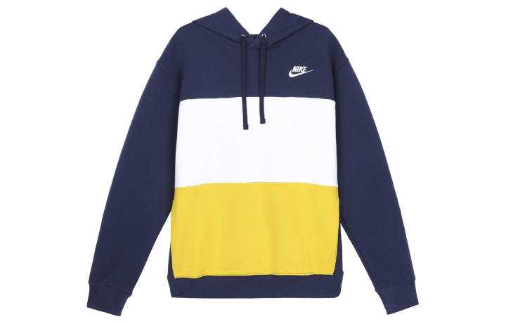 Nike Nike Sweatshirts Men's Dark Navy Blue Hooded Moderate Regular