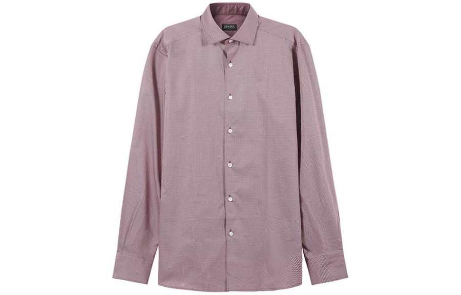 Ermenegildo Zegna Shirt Men's Dark Burgundy