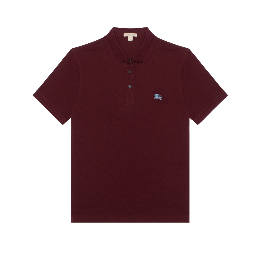 Burberry FW17 Polo Shirt Men's Dark Red
