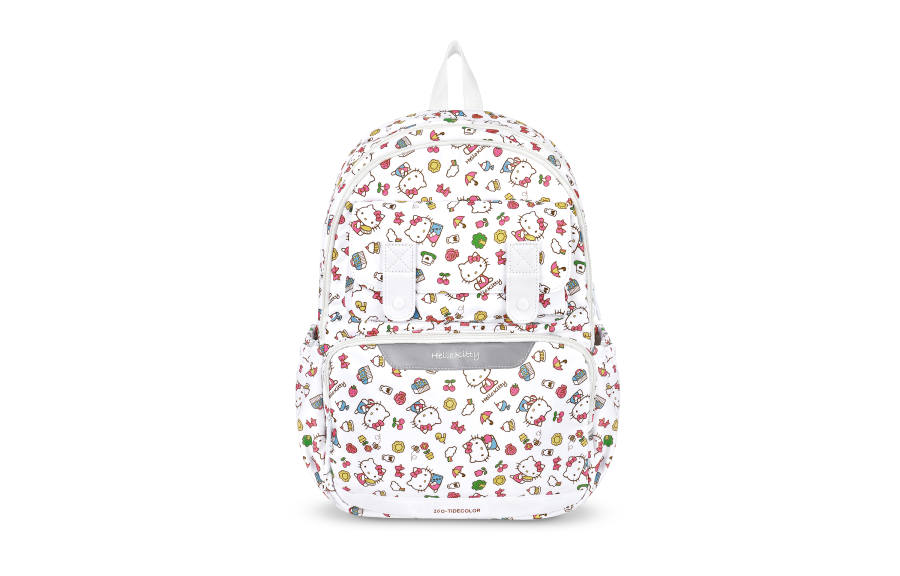 Sanrio Sanrio Polyester Backpack Large Women's White