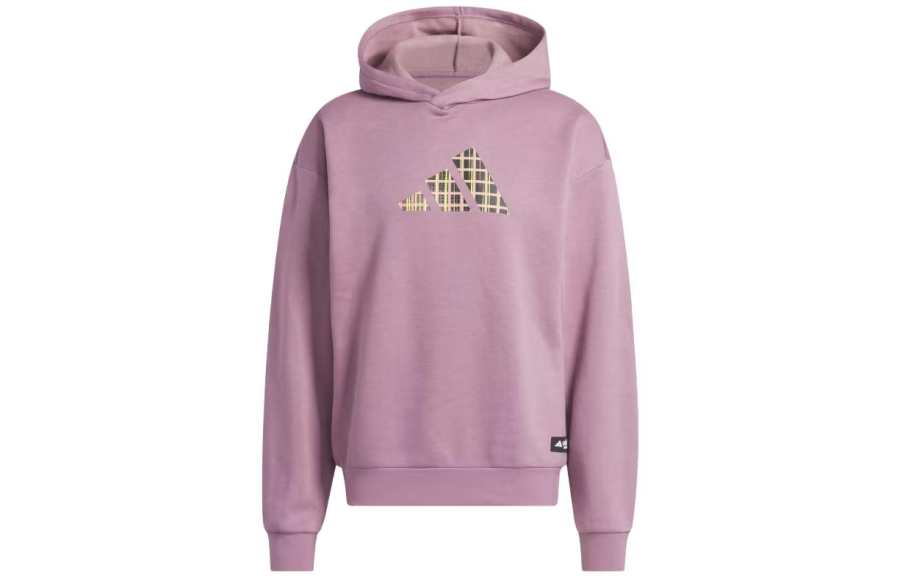 Adidas Adidas Sweatshirts Men's Purple Pink Hooded Moderate Regular