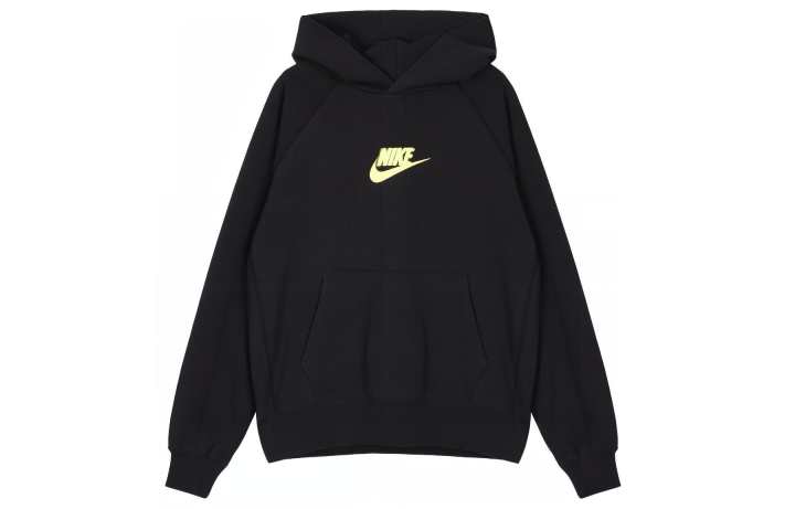 Nike Nike Sweatshirts Men's Black Hooded Non Detachable Moderate