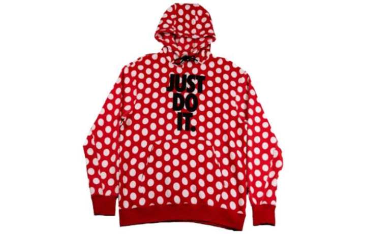 Nike Nike Sweatshirts Men's Red Hooded Moderate Other