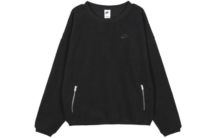 Nike Nike Sweatshirts Men's Black Crew Neck Moderate Regular