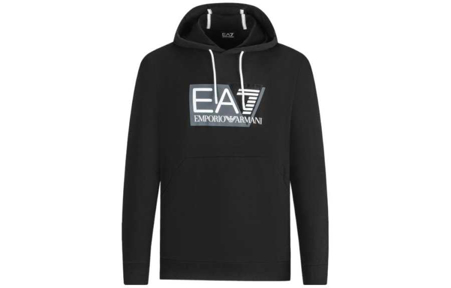 EMPORIO ARMANI EA7 SS24 Sweatshirt Men's Black