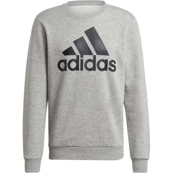 Adidas Adidas ESSENTIALSSportswear Essentials Big Logo Sweatshirt Men's Medium Gray/Black