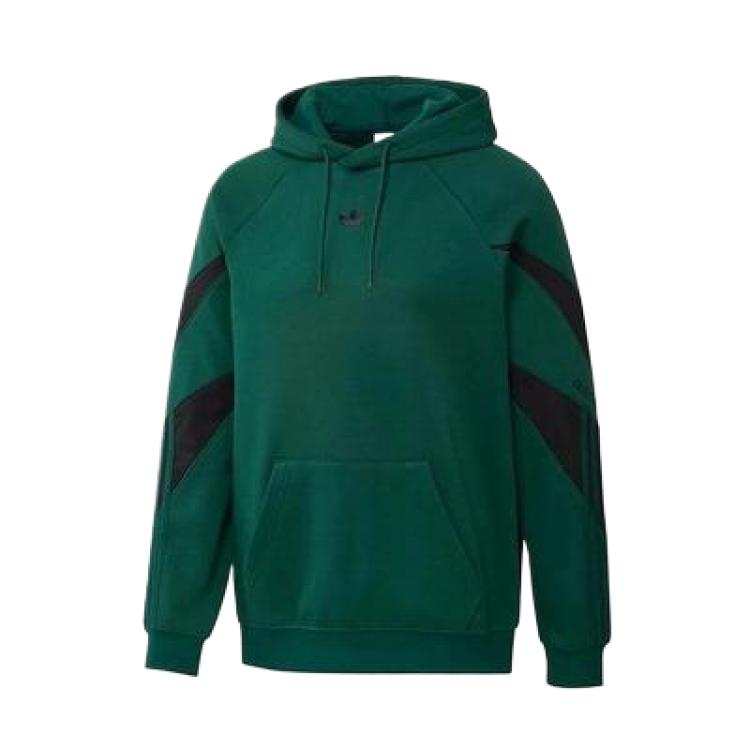 Adidas Adidas Sweatshirts Men's Green Hooded Moderate Regular