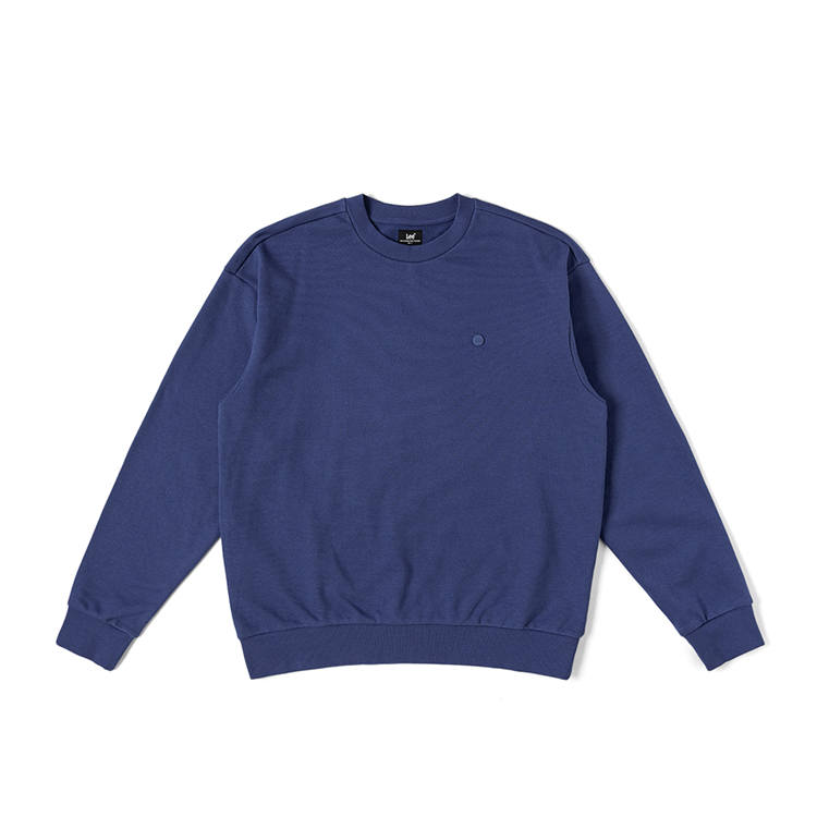 Lee Lee Sweatshirts Men's Blue Crew Neck Moderate