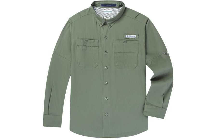 Columbia PFG SS24 Shirt Men's Green
