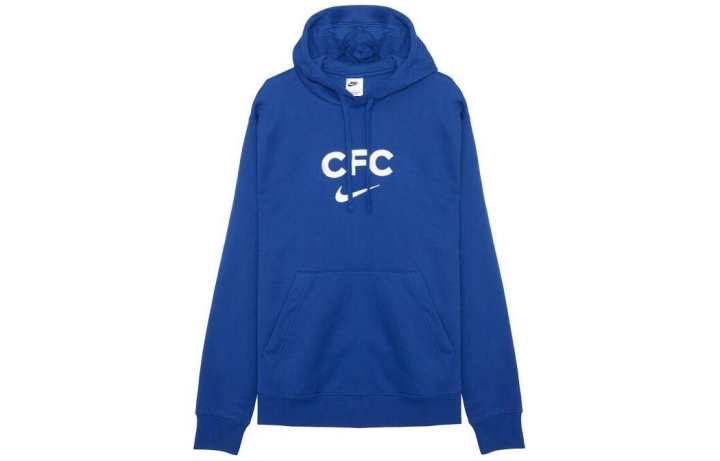 Nike Nike Sweatshirts Men's Blue Hooded Moderate Regular