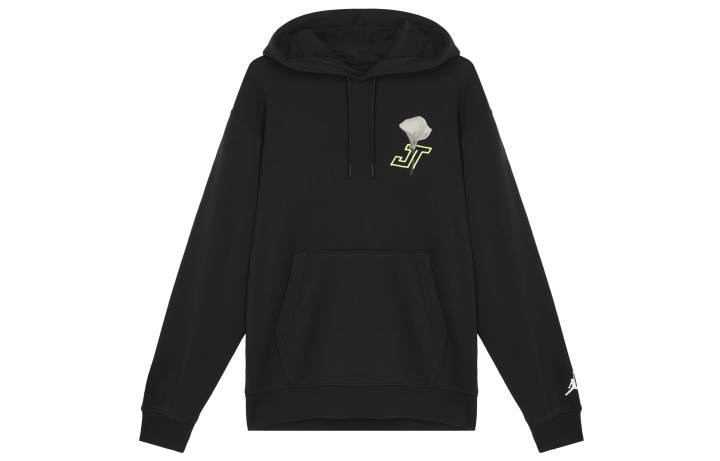 Jordan Jordan Sweatshirts Men's Black Hooded Moderate Regular