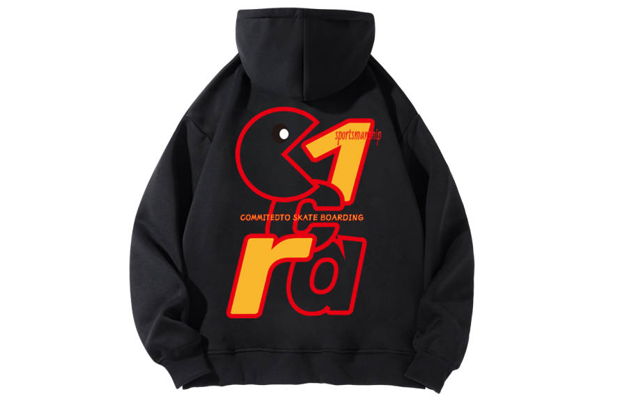 C1RCA American Greedy Bean Multicolor Letter Logo Print Sweatshirt Unisex