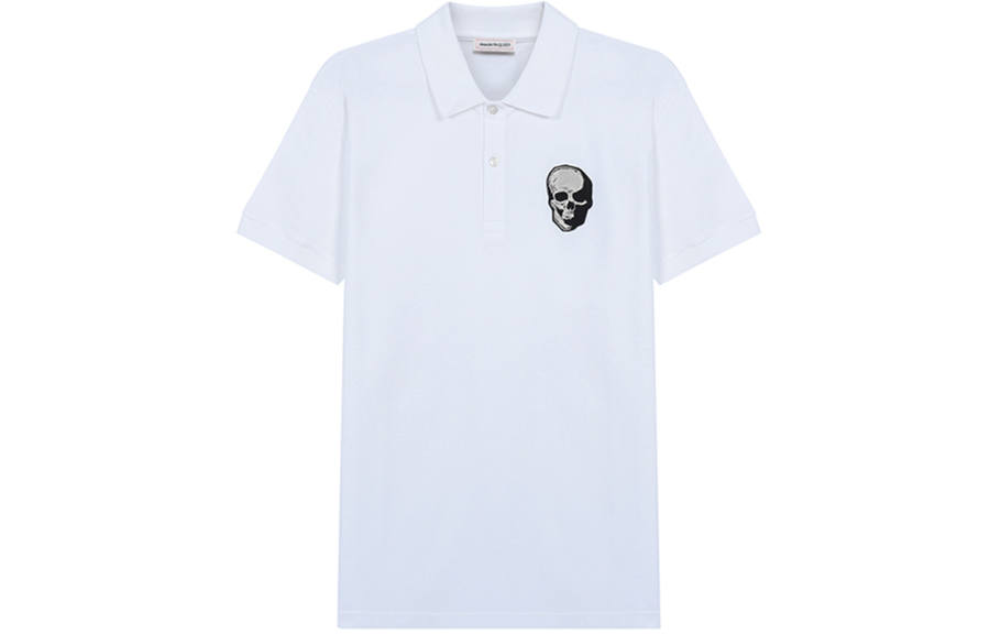 Alexander McQueen SS21 Polo Shirt Men's White