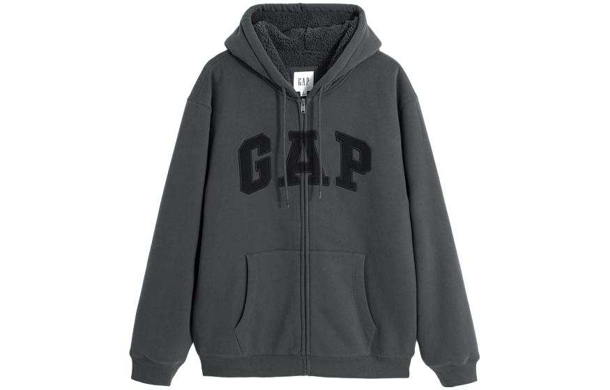 GAP Sweatshirts Unisex Hooded Moderate Cardigan
