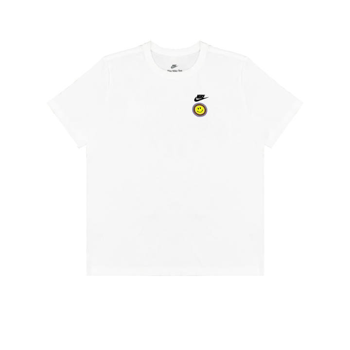 Nike Nike T Shirts Unisex White Crew Neck Moderate Straight Fit