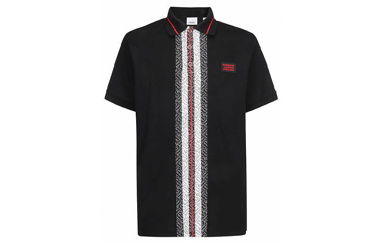 Burberry Polo Shirt Men's Black