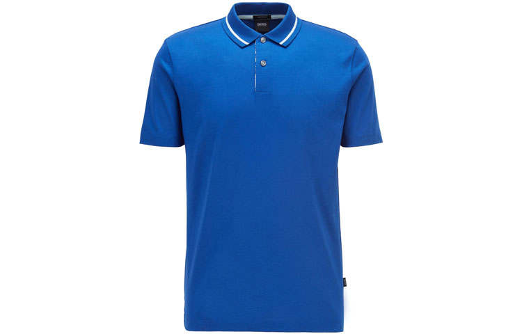 HUGO BOSS Polo Shirt Men's Blue