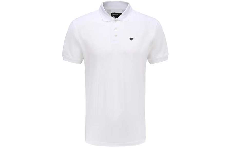 EMPORIO ARMANI SS22 Polo Shirt Men's White