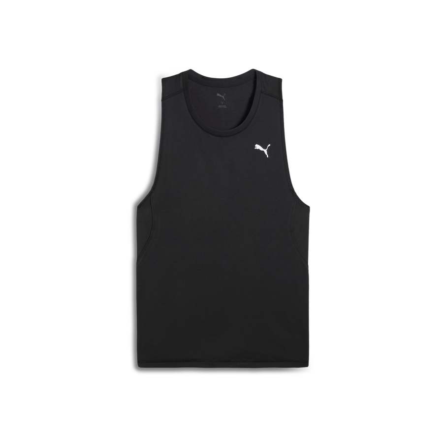 PUMA Tank Tops Men's Black 01 Crew Neck Moderate Other