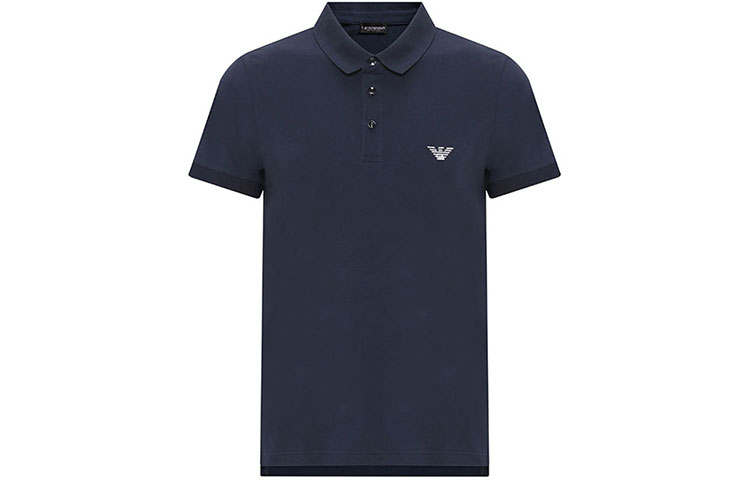 EMPORIO ARMANI Polo Shirt Men's Navy Blue