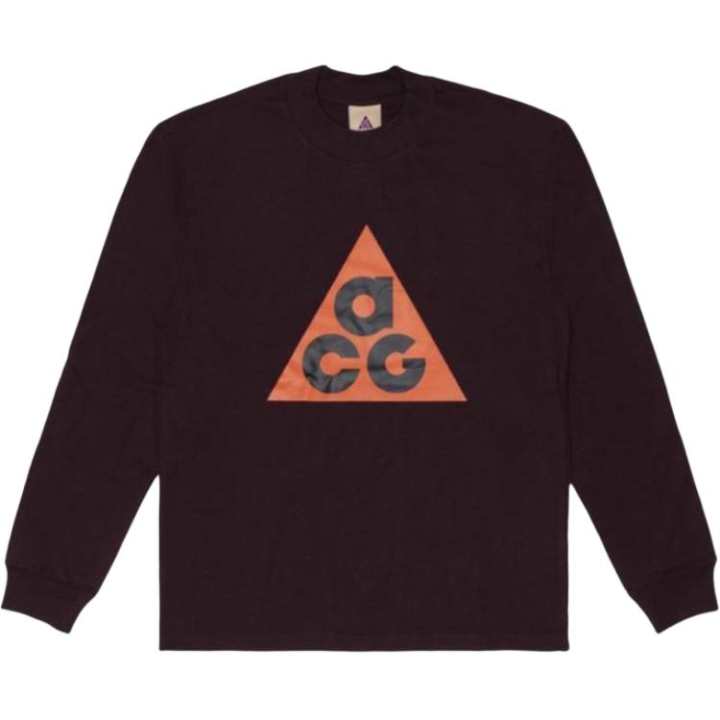 Nike Nike Sweatshirts Men's Burgundy Crew Neck Moderate Regular