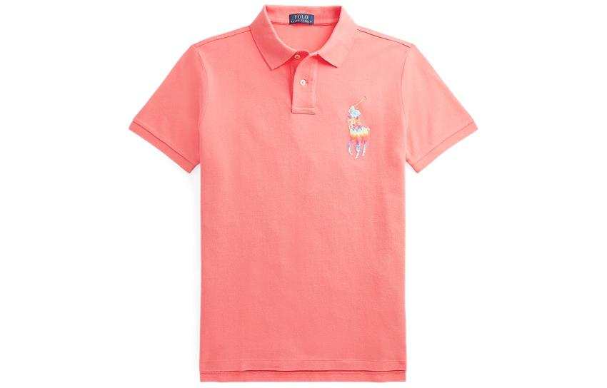 Polo Ralph Lauren Big Pony Polo Shirt Custom Slim Fit Men's Red