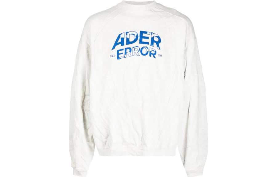 ADER ERROR Ader Error logo-embroidered crinkled sweatshirt