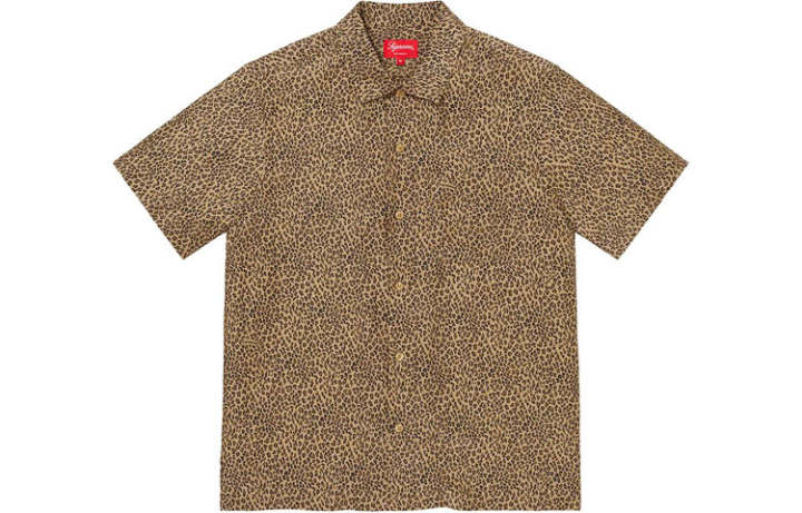 Supreme Supreme Leopard Silk S/S Shirt